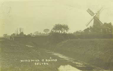 Folly bridge and windmill (1916)