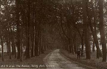 The Avenue to Tetley Hall